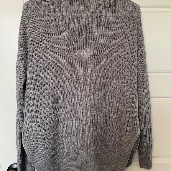 Lulus Grey Knit Sweater - Picture 3 of 3